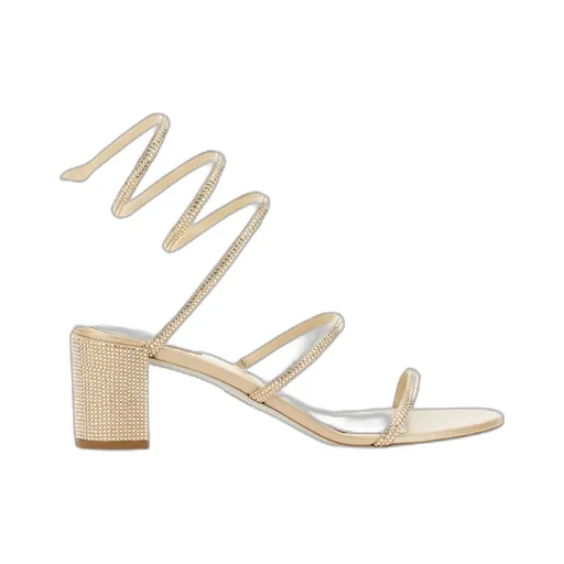 Cleo Ankle Strap Embellished Sandals