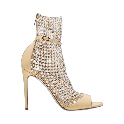 Clasp High-Heeled Sandals
