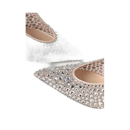 Crystal Embellished High Heels