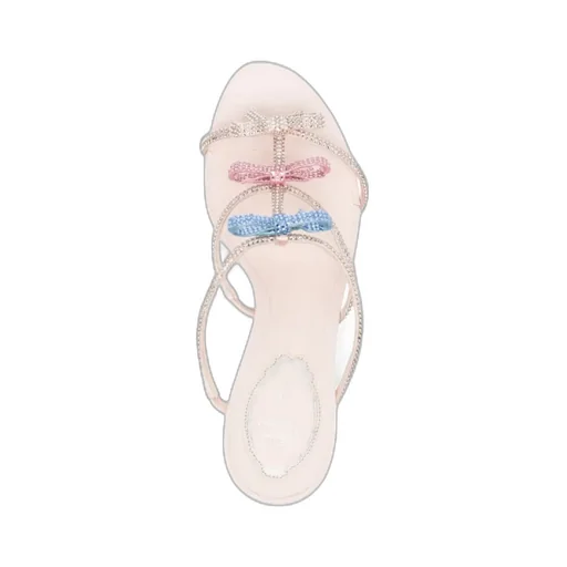 100Mm Crystal-Embellished Satin Mules