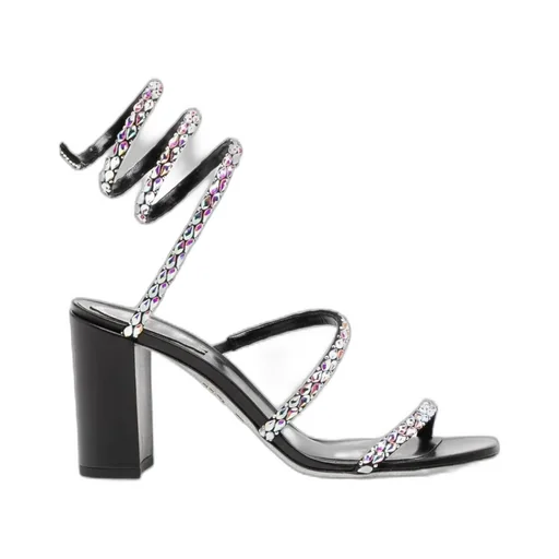 Crystal Embellished Strappy Sandals