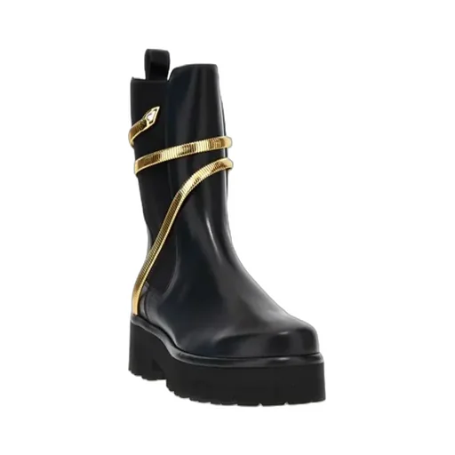 Embellished Cleo Ankle Boots