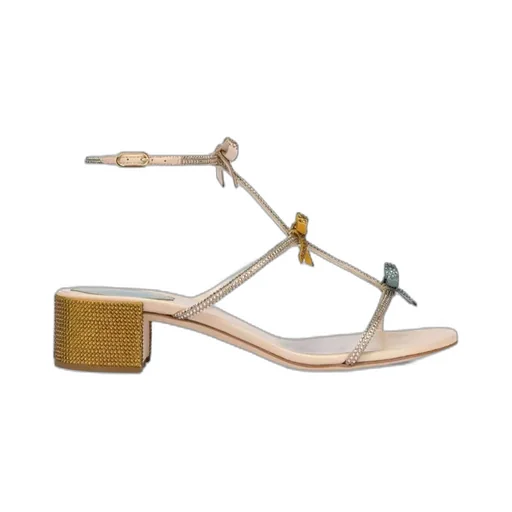 Caterina Bow-Embellished Sandals