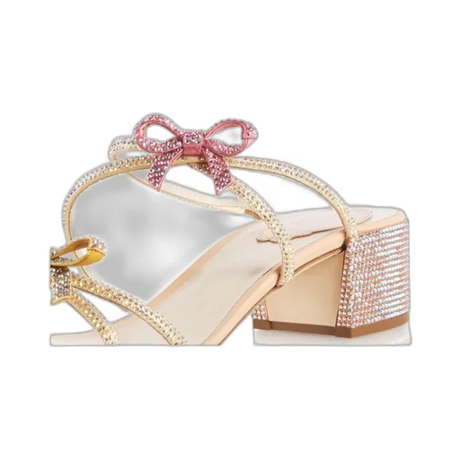 Gem-Studded Sandals