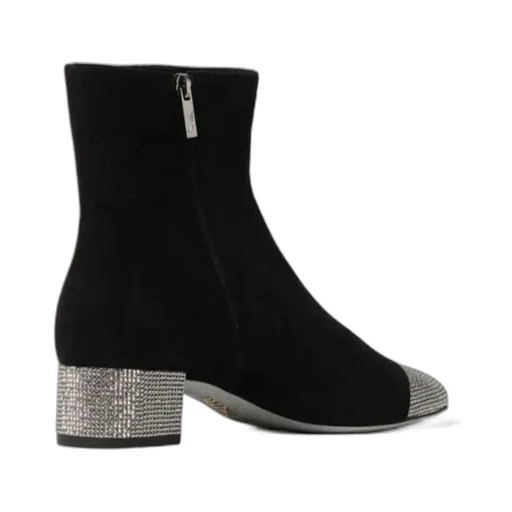 Embellished Pointed Toe Boots