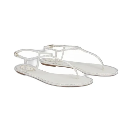 Embellished Round Toe Sandals
