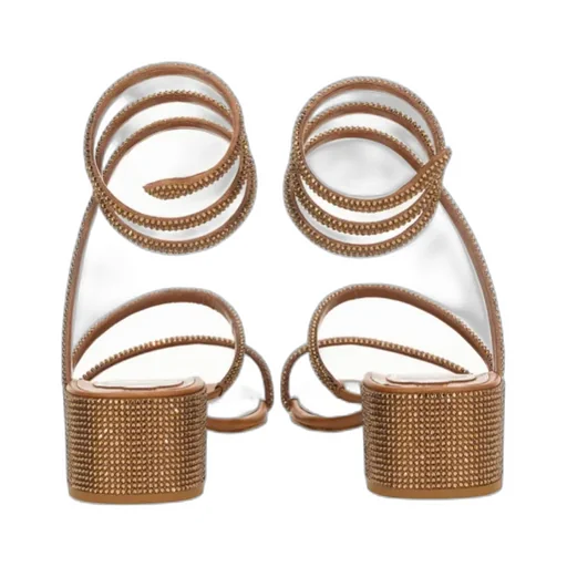 Cleo Embellished Open Toe Sandals