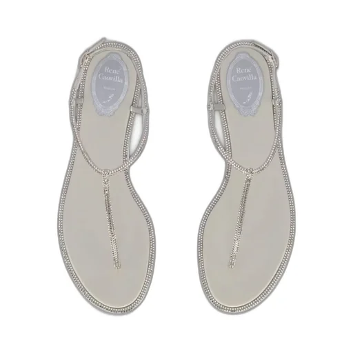 Embellished Round Toe Sandals