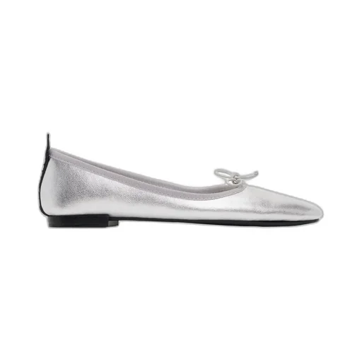 Square-Toed Ballet Flats
