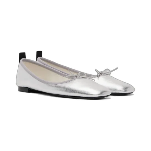 Square-Toed Ballet Flats