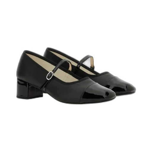 Block Heel Mary Jane Pumps