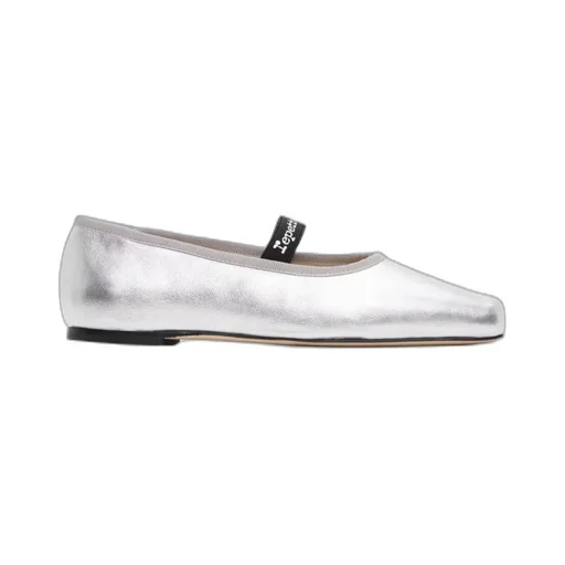 Lisbeth Square-Toe Strap Ballet Flats