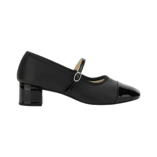 Block Heel Mary Jane Pumps