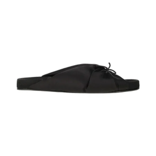 Pleated Slippers