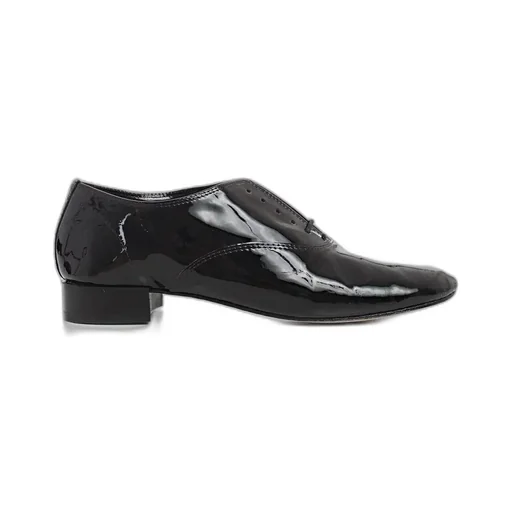 Lacquered Leather Flats