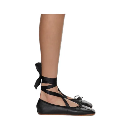 Strap-Up Ballet Shoes