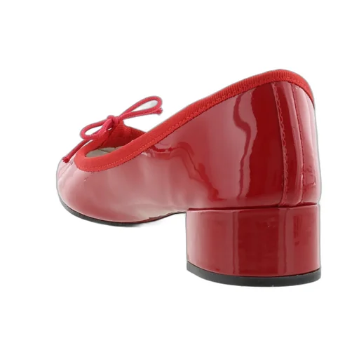 Bow Front Low Heel Pumps