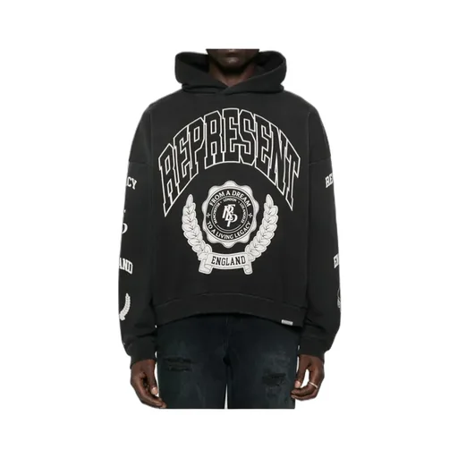 Graphic Printed Long Sleeved Hoodie