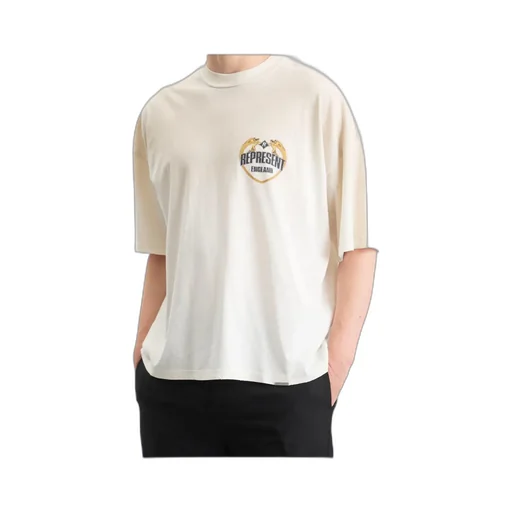 Angel Border Crew Neck T-Shirt
