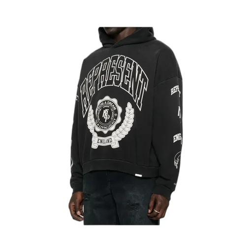 Graphic Printed Long Sleeved Hoodie