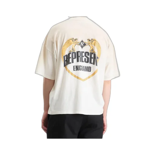 Angel Border Crew Neck T-Shirt