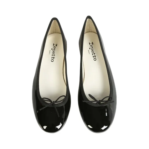 Glossy Flat Ballerina Shoes