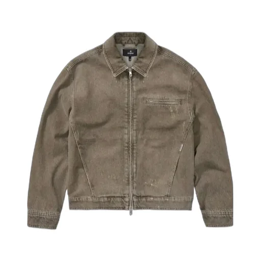 Zipped Denim Jacket
