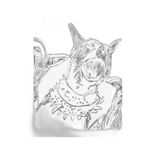 Thoroughbred Dog Crew Neck T-Shirt