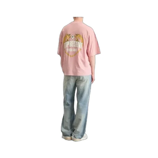 Angel Border Crewneck T-Shirt