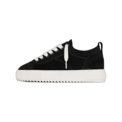 Suede Lace-Up Sneakers