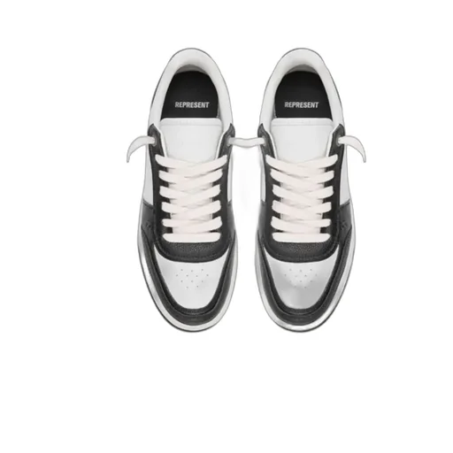 Initial Lace-Up Sneakers