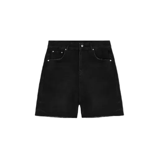 Distressed Denim Shorts