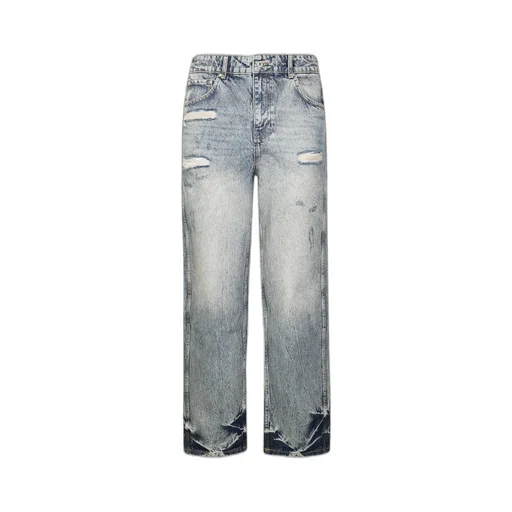R3 Distressed Baggy Jeans