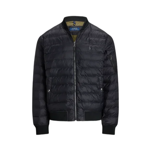 Polo Pony Embroidery Bomber Jacket