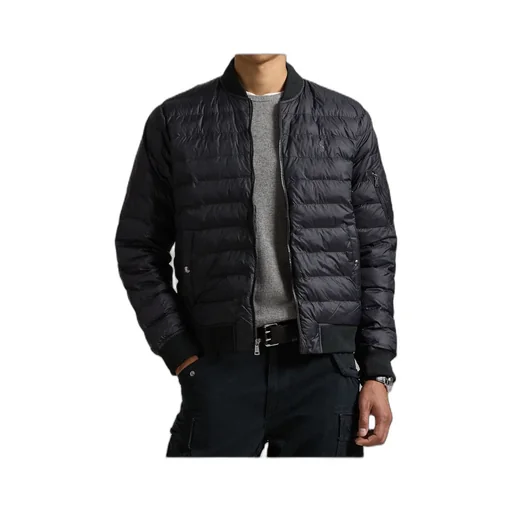 Polo Pony Embroidery Bomber Jacket