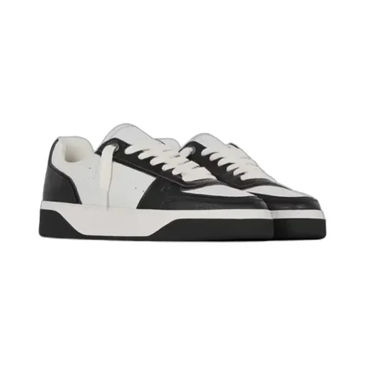 Initial Lace-Up Sneakers