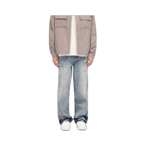 R3 Distressed Baggy Jeans