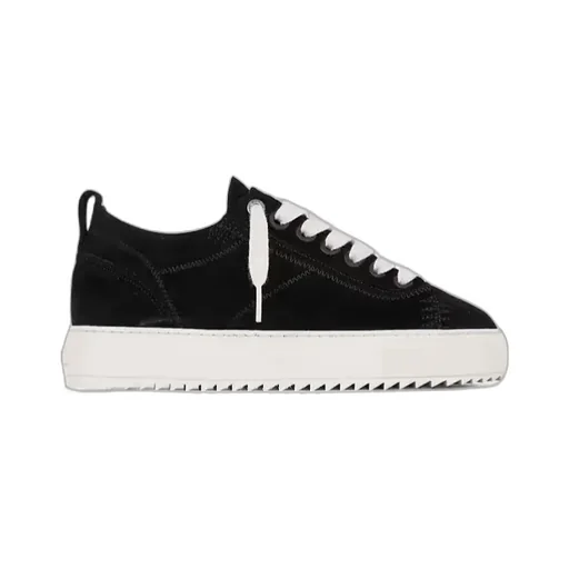Suede Lace-Up Sneakers