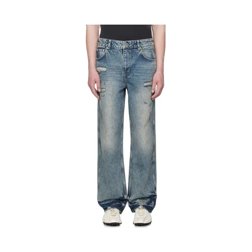 R3 Distressed Baggy Jeans