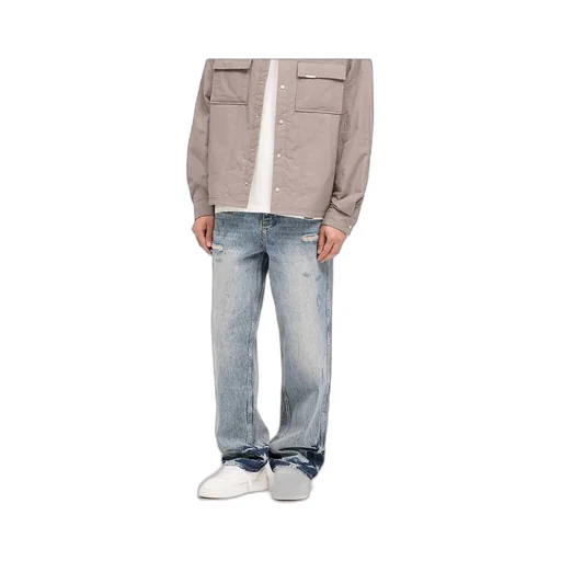 R3 Distressed Baggy Jeans