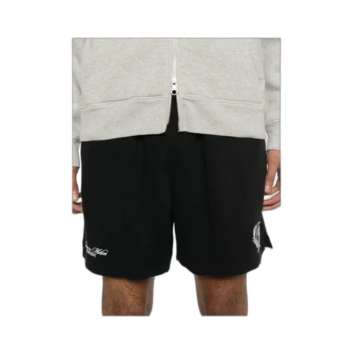 Crest Logo Embroidered Shorts