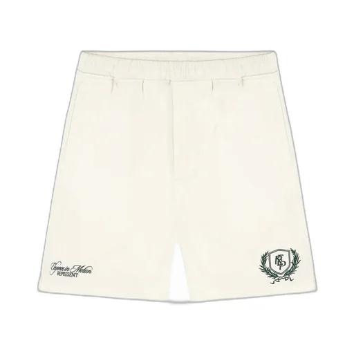 Crest Logo Embroidered Shorts