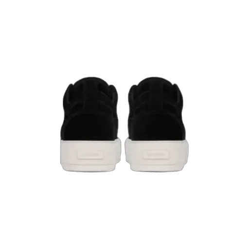 Suede Lace-Up Sneakers