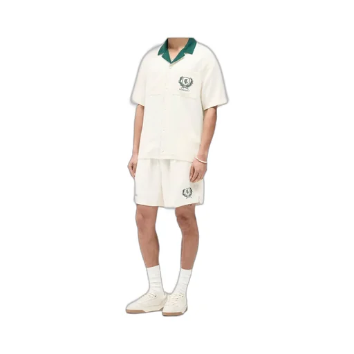 Crest Logo Embroidered Shorts