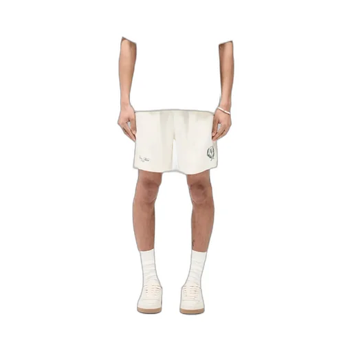 Crest Logo Embroidered Shorts
