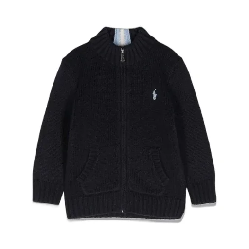 Polo Pony-Embroidered Cotton Cardigan