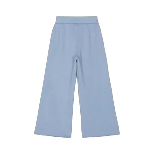 Wide-Leg Jersey Trousers