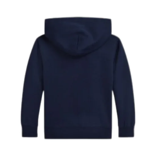 Logo Embroidered Drop Shoulder Hoodie