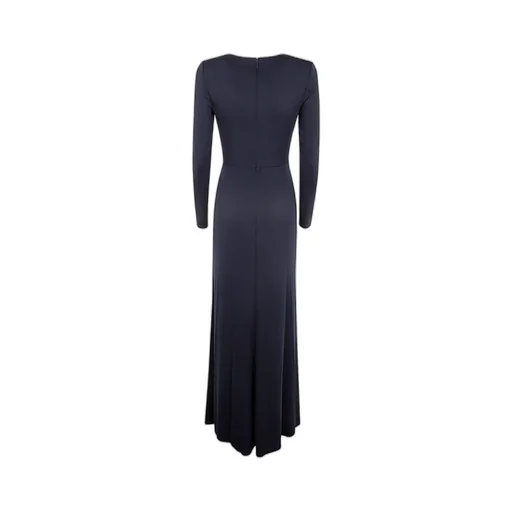 V-Neck Stretched Gown