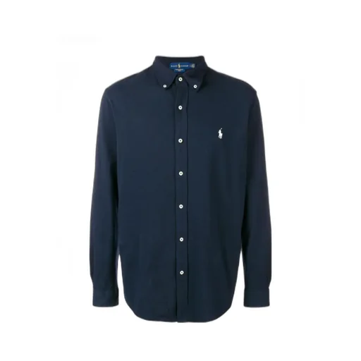 Pony Embroidered Buttoned Shirt